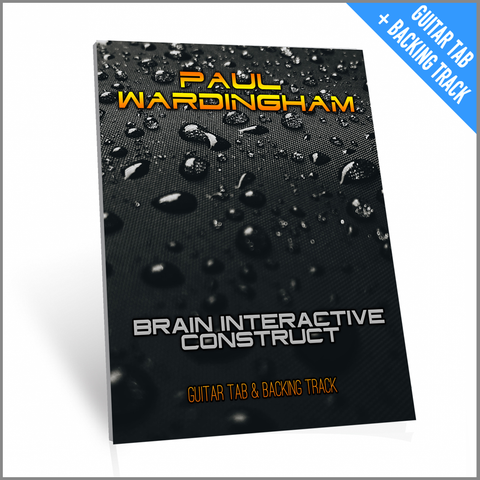 Guitar Tab - Brain Interactive Construct (with Backing Track)